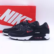 Size 7.5 Men's / 9 Women's Nike Air Max 90 Jewel Swoosh Sneaker DV3503-001 Black