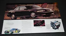 1991 CHEVY LUMINA Z34 COUPE ORIGINAL DEALER SALES BINDER INSERT PRINT AD 91 (For: Chevrolet Lumina)