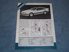 1987 Nissan 200SX Vintage Info & Specs Article