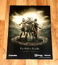 The Elder Scrolls Online Poster / Map Poster Very Rare PS4 Xbox One 57x80cm..