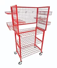 Auto Detailing Cart - Mobile Storage for Detailing Materials