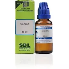 (3-15 D Delivery) SBL Sulphur/Sulfur 30 CH,200 CH,1000 CH (30 ML) Dilution