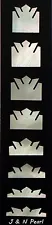 8pcs/set Mother of Pearl Fingerboard Crown Inlay Set Gibson SJ200 Style Guitars