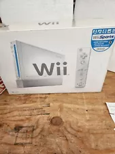 Wii Console with Wii Sports Nintendo System Complete In Box