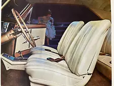 1966 Chevrolet Nova Chevy II SS Bucket Seats Steering Wheel car ad print 1967