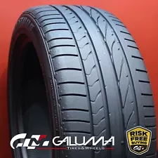 1X Tire Bridgestone Potenza RE050A RunFlat 245/45/18 245/45R18 No Patch #70652