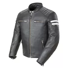 Men's Joe Rocket Classic 92 Handmade Genuine Cowhide Leather Biker Riding Jacket