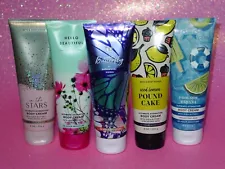 BATH & BODY WORKS BODY CREAM 8 OZ. SINGLES HOLIDAY AND MORE *CHOOSE SCENT* NEW