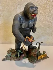 Vintage 1964 Aurora King Kong Model Kit Built Up Air Brush Painted Monster