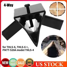 4-WAY SLIP ON HYDRAULIC LOG SPLITTER WOOD WEDGE FIREWOOD CUTTER AXE HIGH QUALITY