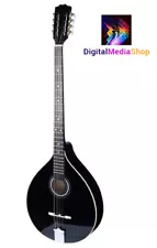 Black Irish Bouzouki, Solid Wood, Made by Hora, ROMANIA