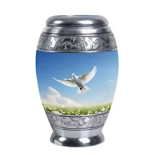 Adult Urn for Human Ashes Mendove Flying in Garden 3 Inch Funeral Urn