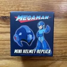 Mega Man Mini Helmet Replica - BLUE Mega Buster - Capcom LootCrate Exclusive