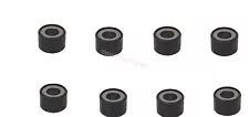 1A001570 OEM Pack of 8 Variator Pin Rollers 25x17 mm 25g for Piaggio MP3 500 (For: 2020 Piaggio MP3)