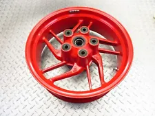 2015 13-15 Ducati 899 Panigale OEM Rear Wheel Rim Straight Video 17x5.5 (For: Ducati 899 Panigale)