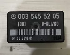 MERCEDES DIESEL KLIMA KICK DOWN RELAY 0035455205 E300 DIESEL 1995 OEM LOOK!