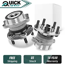 2pc Rear Wheel Hub Bearing for Subaru Crosstrek Forester Impreza XV Crosstrek (For: Subaru Crosstrek)