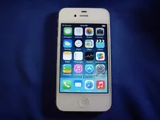 Apple iPhone 4s for Wi-Fi Only or Trade-in, 16GB model A1387 White (r9x)