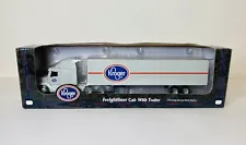 ERTL Kroger Die Cast Freightliner Cab with Tractor Trailer 1:64 Scale Semi Truck