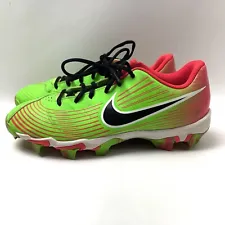 Nike Fastflex Softball Baseball Cleats Fluorescent Green Shoes Women's Size 9.5