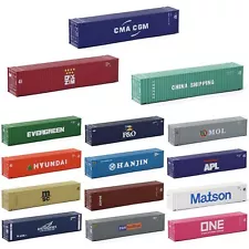 Evemodel N Scale 45ft 1:160 Shipping Container 45' Cargo Box with Magets C15010