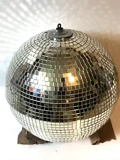 Vintage Disco Ball Mirror Ball ~51 inches ROUND - from dance studio