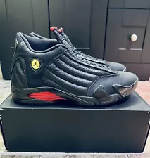 Nike Air Jordan Retro 14 Last Shot 2018 Bred 487471-003 Mens Size 11 OG 1998