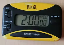 Everlast 7000 Boxing Interval Training Round Timer Stopwatch Counter Free Ship