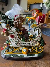 New ListingGreen Bay Packers Santa Sleigh