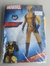 New Marvel Wolverine Costume X-Men Superhero Child Size Medium (7-8)