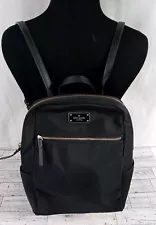 Kate Spade Chelsea Medium Backpack The Little Better Black Nylon CARRIED ONCE