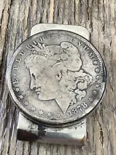 1878 Morgan Silver Dollar Money Clip