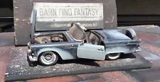 Barn Find 1956 Ford Thunderbird Model, Custom Made, Aged, Distressed Restoration