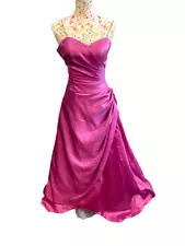 Tiffany Bling Pink Dress Size M Prom Wedding Bridesmaid Occasion Charity Listing