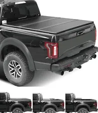 6.5FT Tri-Fold Hard Tonneau Cover For 2015-2023 Ford F-150 Long Truck Bed Cover