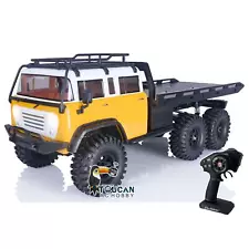 On Sale CROSSRC RC Crawler 1/10 JT6 6WD RTR 6X6 Flatbed Off-road Model 2.4G