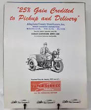 HARLEY DAVIDSON SERVI CAR SALES BROCHURES