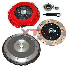 XTR DUAL FRICTION CLUTCH KIT+ALUMINUM FLYWHEEL fits 98-08 TOYOTA COROLLA 5-SPEED