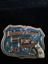 Nobody Raped A .38 Belt Buckle With 3D Gun