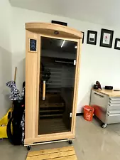 Infrared Sauna by Radiant Health Sauna - E-1H - 1 Person Model