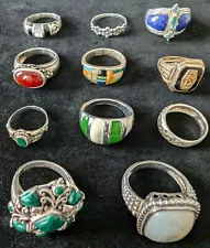 Rings (21) for women lot size 9 - Estate Sale