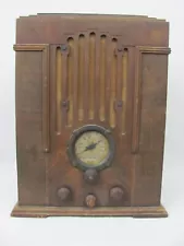 Antique Zenith Superheterodyne Tube Radio, Model 808, 1934