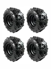 (4) Genuine Power Wheels 3900-6454 Black Wheel For Jurassic World Dino Racer ATV