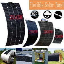 100W 200W 250W 350W 18V Flexible Solar Panel For Car Battery/Boat / Camping /RV