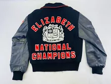 Retro 11‘ Varsity Jacket Elizabeth High School Letterman Band National Champions