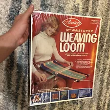 Brand New Vintage Avalon 12” Waist Style Table Top Wood Portable Weaving Loom