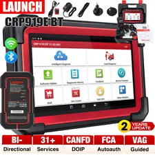 Launch X431 CRP919EBT OBD2 Scanner Bidirectional CANFD&DOIP Car Diagnostic Tool