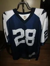 Mens NFL Throwbacks Vintage Collection Reebok Cowboy Jersey Jones 28 Size L NICE