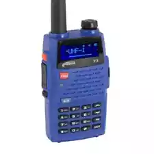 Rugged Radios V3 Business Band Handheld Walkie Talkie VHF UHF Dual Band Two Way