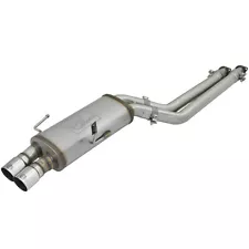 aFe 49-36332-P MACH Force-Xp Stainless Cat Back Exhaust for 96-99 BMW M3 E36 3.2